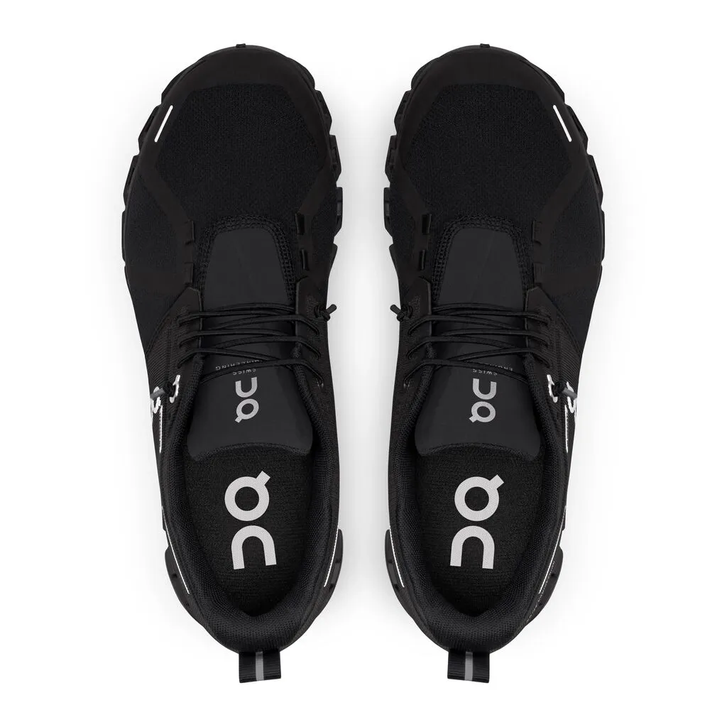 Baskets On Running Women Cloud 5 Waterproof All Black